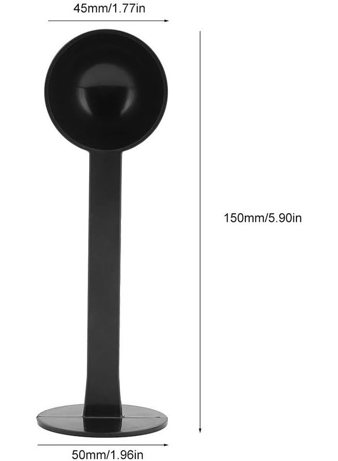 2PCS Multifunctional Plastic Coffee Measuring Tamping Spoon,Reusable Standing Coffee Scoops,Household Commercial Supplies - Image 2