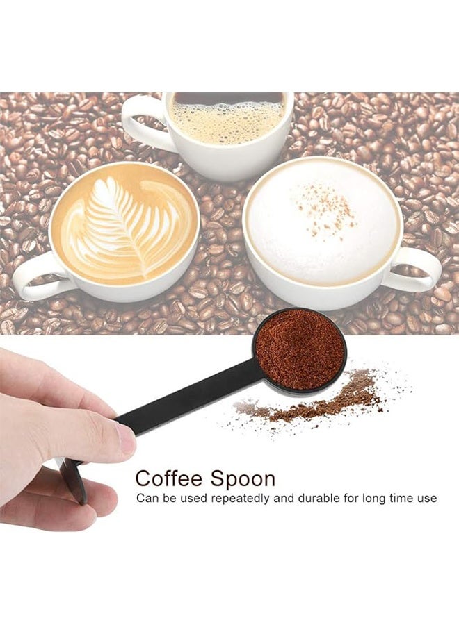 2PCS Multifunctional Plastic Coffee Measuring Tamping Spoon,Reusable Standing Coffee Scoops,Household Commercial Supplies - Image 3