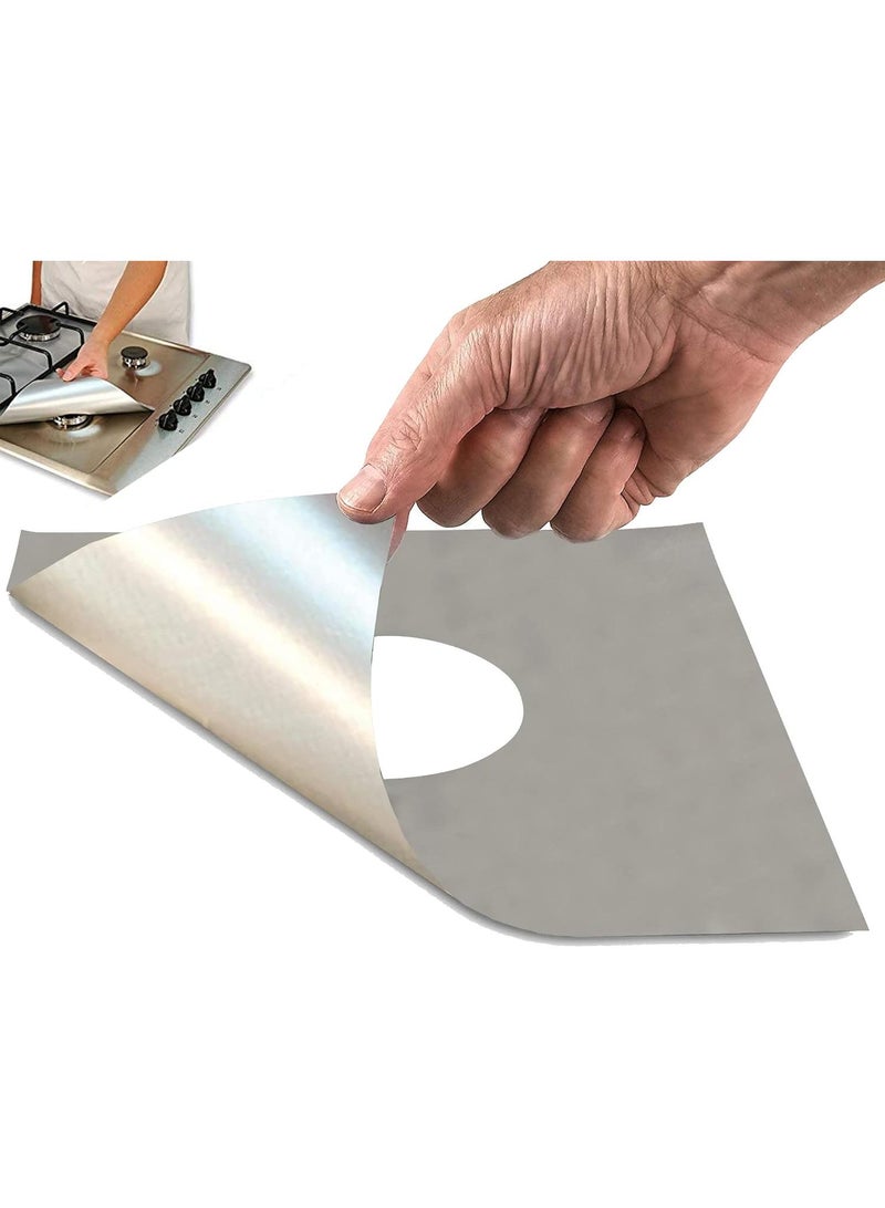 Y&D 10 Piece Teflon Gas Stove Anti Fouling And Anti Oil Protection Pad - Image 3