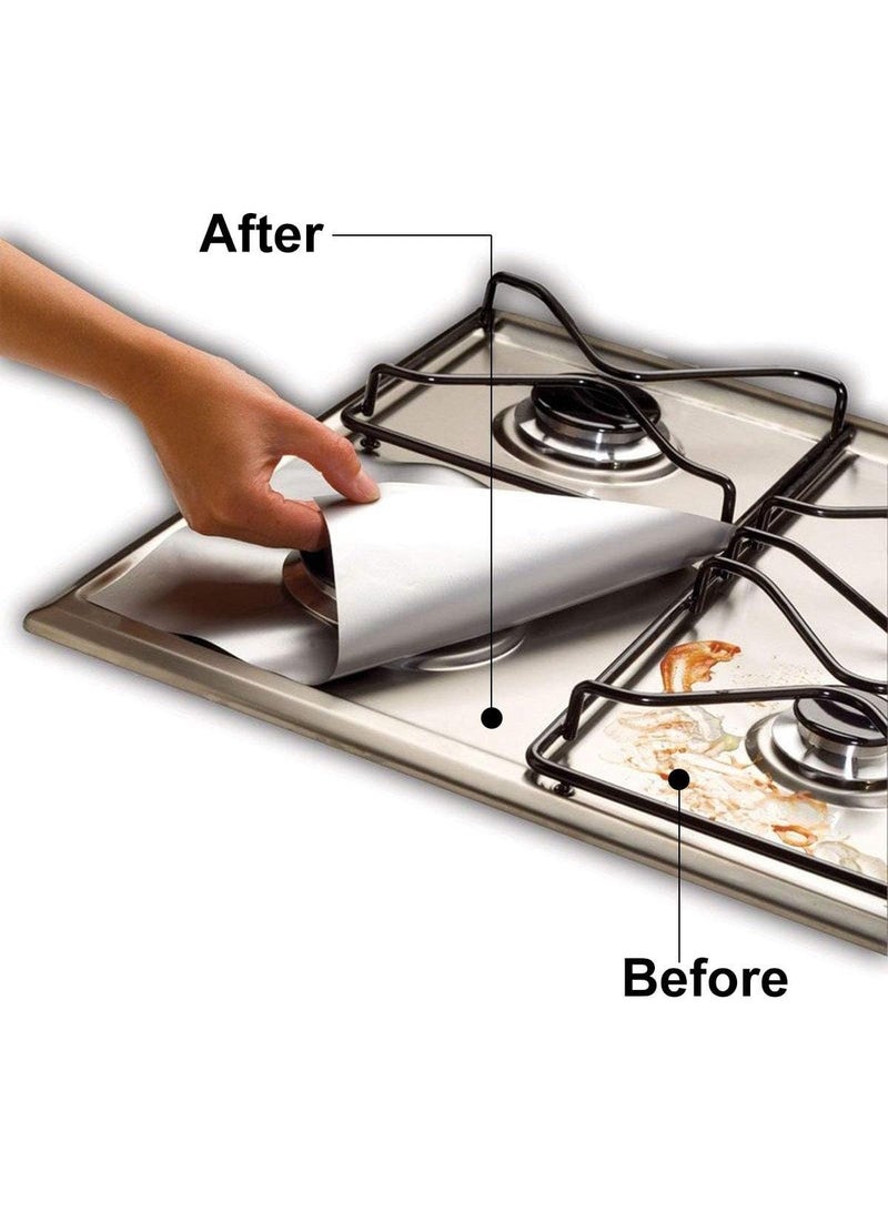 Y&D 10 Piece Teflon Gas Stove Anti Fouling And Anti Oil Protection Pad - Image 4