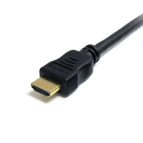 Startech.com StarTechcom 15 ft High Speed HDMI Cable with Ethernet Ultra HD 4k x 2k HDMI Cable HDMI to HDMI MM 1080p AudioVideo GoldPlated HDMIMM15HS Black - Image 3