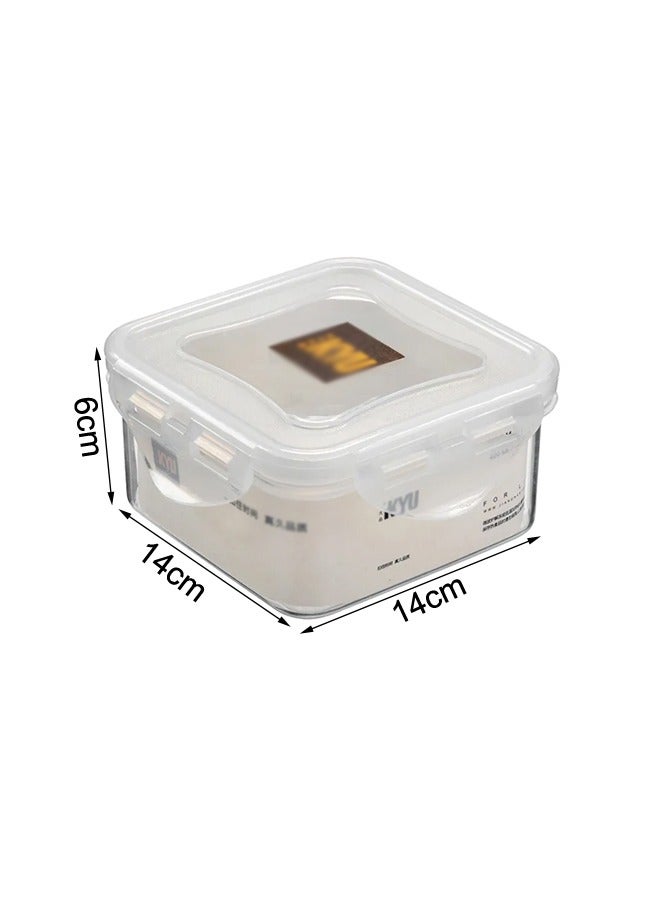 شيانغ يو صندوق تخزين حاوية تغليف أغذية بلاستيكية صالحة لإعادة الاستخدام من فئة 600 مل برميل - Image 5