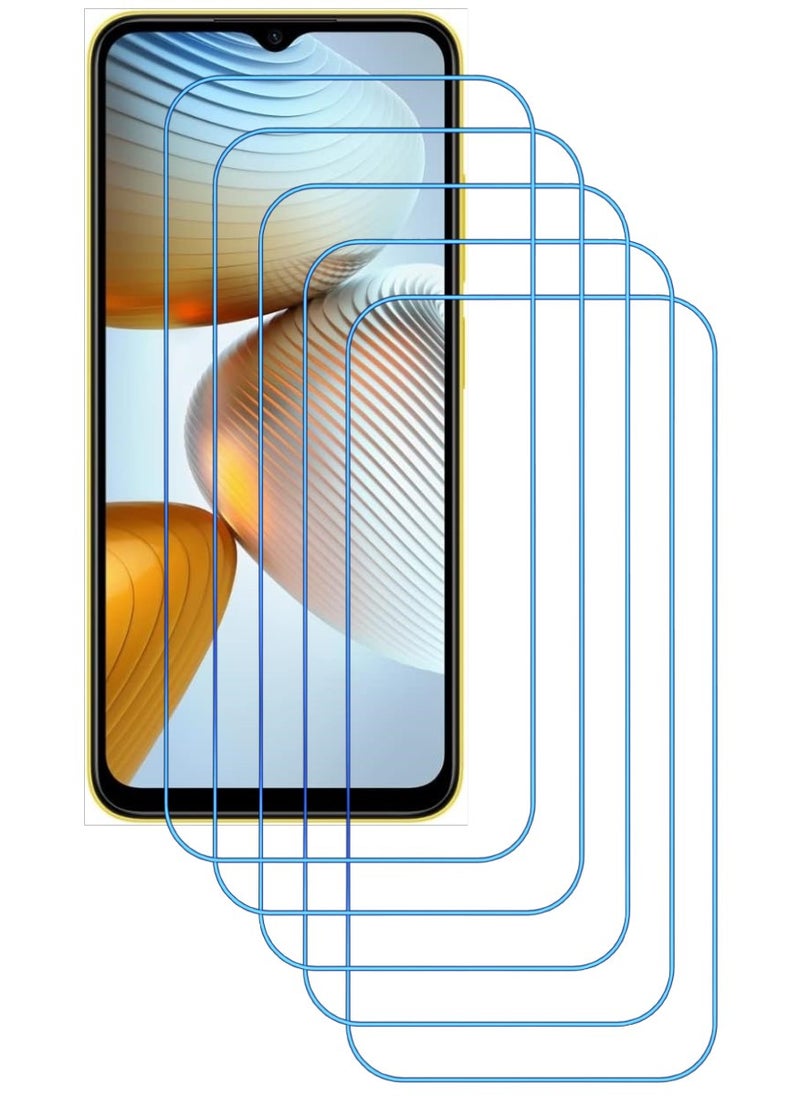 ACLIX 5 Pieces Antistatic ESD Dustproof Premium Quality High Definition Clear Tempered Glass Screen Protector Designed For Xiaomi Poco M4 5G - Image 1