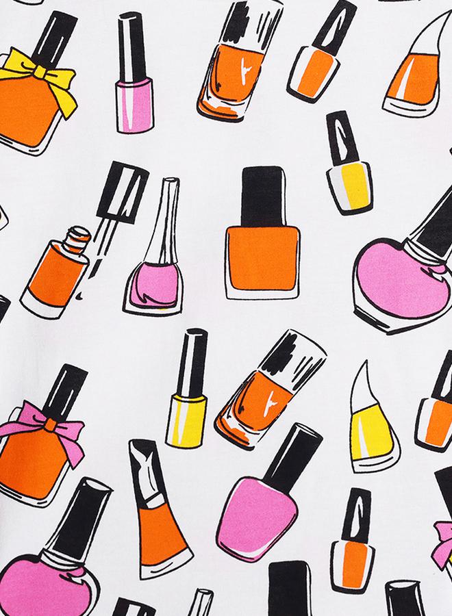 Anthrilo Nail Polish Graphic Print T-Shirt - Image 5