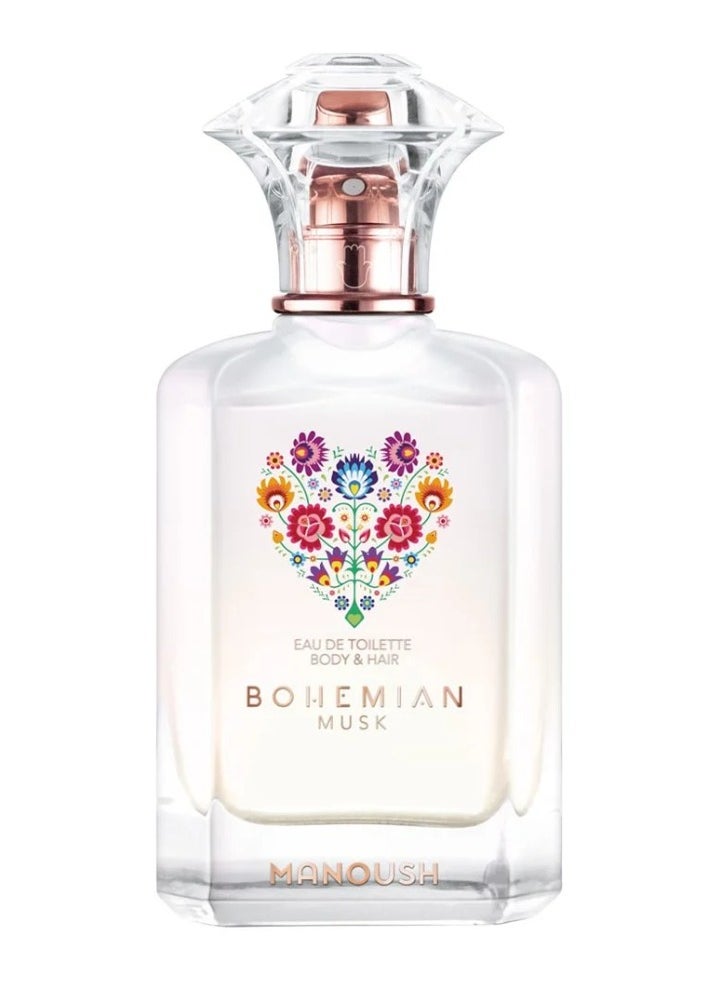 Manoush Manoush Musk Body & Hair Eau De Toilette 100ml – Soft, Fresh & All-Day Comfort  - Image 1