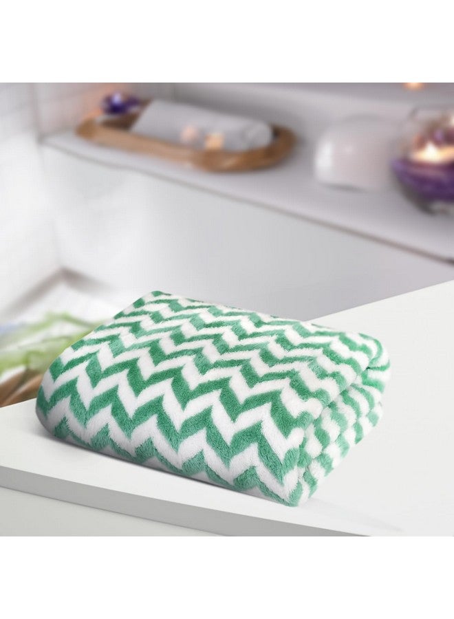 Status Contract Bath Towels |(70 x140 cm) Coral Fleece Quick Dry Towel| Luxury Bath Towels with Hook |Lightweight Travel Towel | Microfiber Hair Towel for Men & Women |(Green), 300 Tc - Image 1