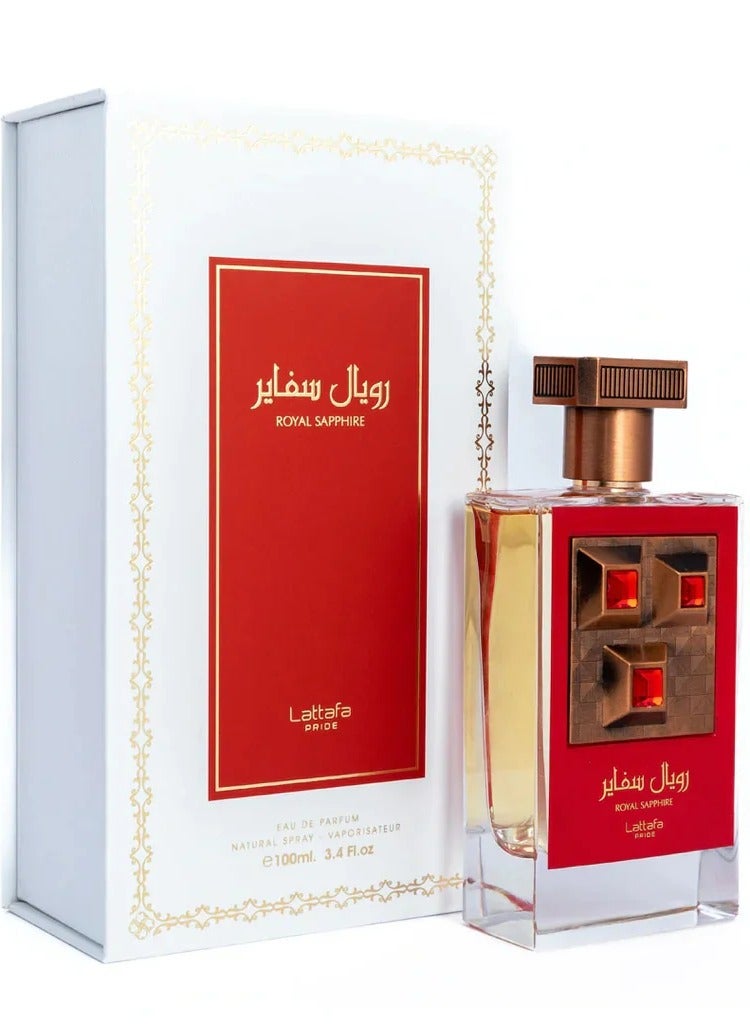 لطافة عطر رويال سفاير اود دي بارفيوم من لطافة 100 مل - Image 3