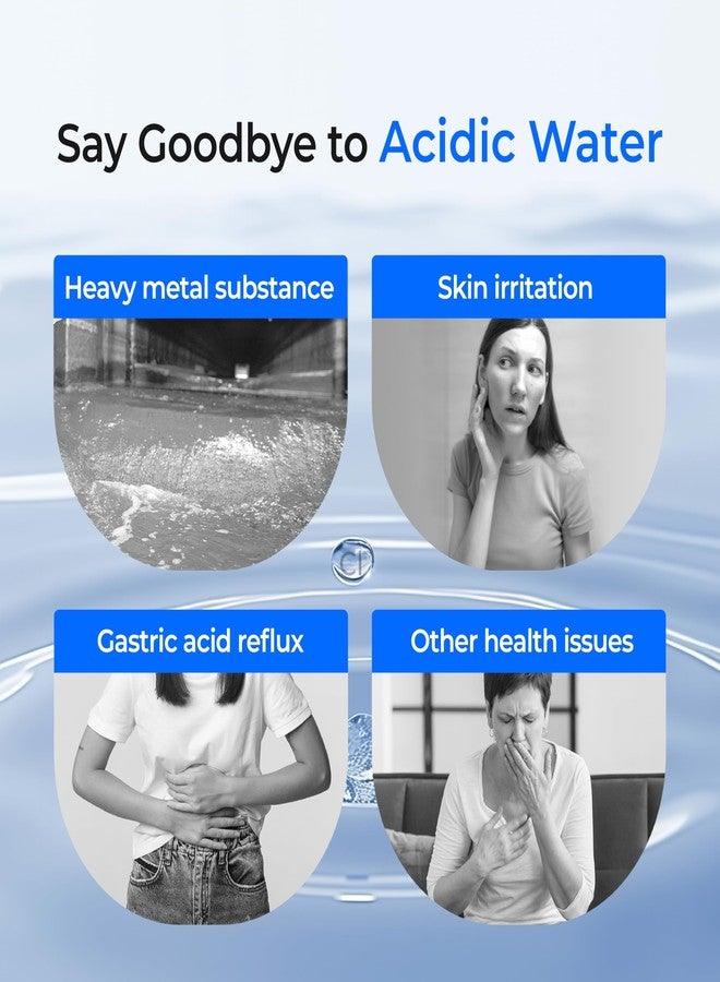 ووتر دروب فلتر مياه قلوي Waterdrop DA97-17376B، يعزز درجة الحموضة، بديل لـ HAF-QIN/EXP، DA97-08006C، RF28R7201SR، RF28R7351SG، WD-F45-AL، 4 فلاتر - Image 2