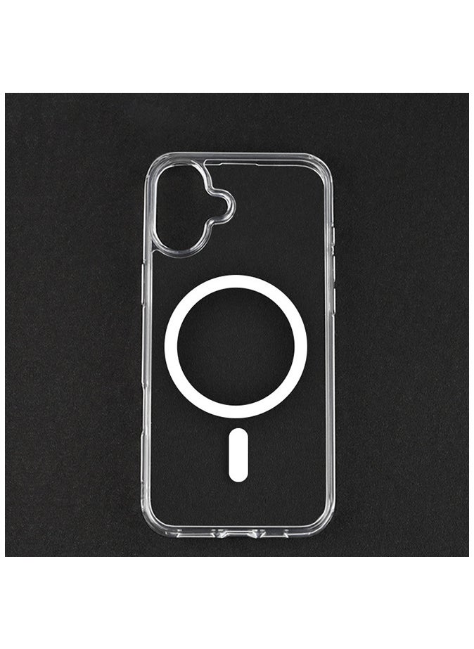 Generic Ultra Thin iPhone Clear Case, Case with Shockproof Protection, Anti-Yellowing,Shock Absorption,Strong Magnet,Cell Phone Case iPhone Case Clear for iPhone 16  - Image 1