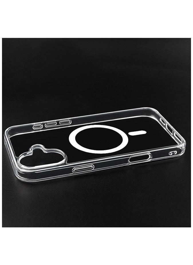 Generic Ultra Thin iPhone Clear Case, Case with Shockproof Protection, Anti-Yellowing,Shock Absorption,Strong Magnet,Cell Phone Case iPhone Case Clear for iPhone 16  - Image 4