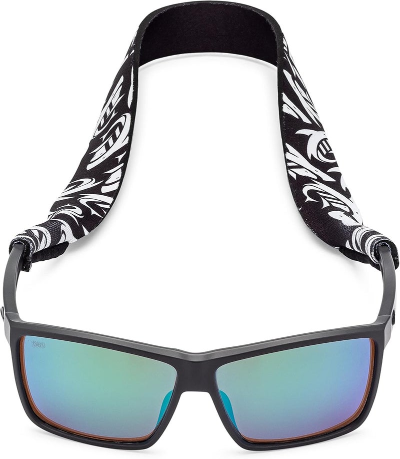 Pilotfish Neoprene Sunglasses Strap – Neoprene Eyewear Retainer, Secure Floating Sunglass Cord with Anti-Slip Ends - Image 3