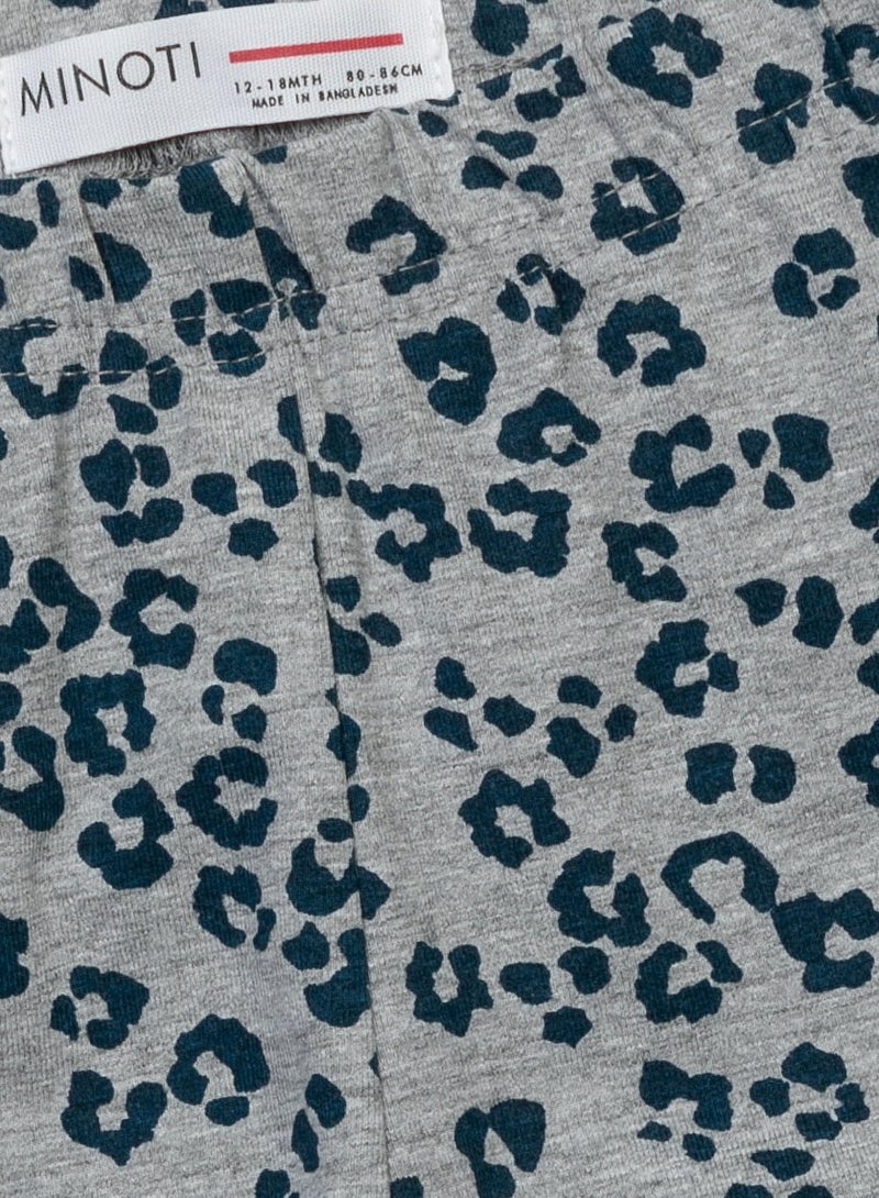 مينوتي ليجن مطبوع للبنات الصغيرات بخصر مطاطي مريح - Image 3