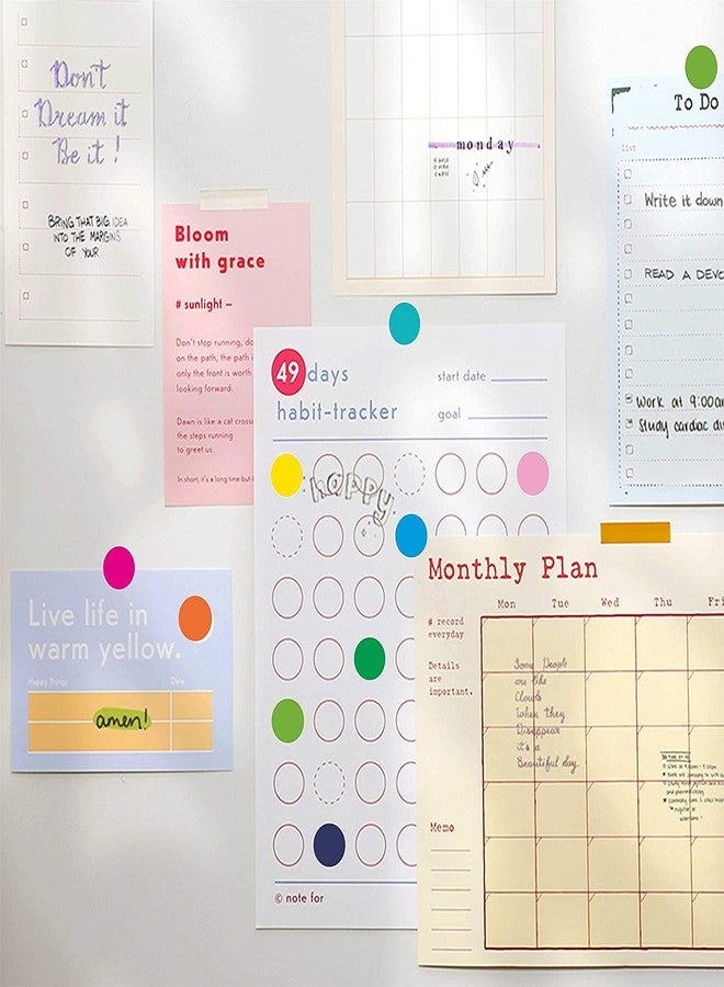 iberry's 1 inch Round Colorful Dot Stickers|Colorful Stickers to Seal Boxes, Planners, Envelopes|Stickers for Order Packing, Kids Activity- Set of 840 Stickers (12 diffrent Colors) - Image 3