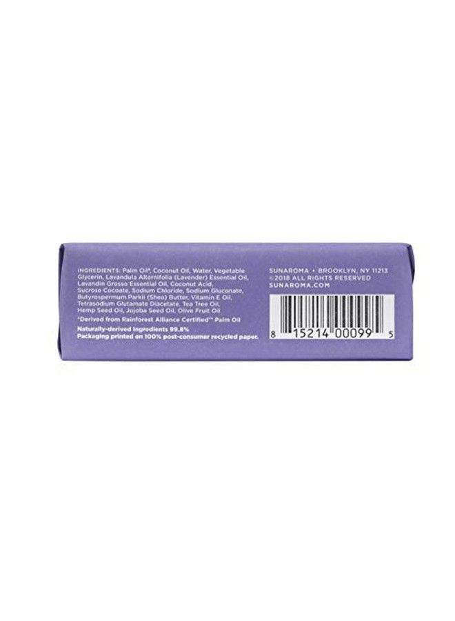 SUNAROMA Lavender W/Shea Butter & Vitamin E Oil Soap (Pack Of 1) - Image 4