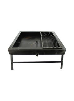 Cady One Foldable square BBQ charcoal carrier for trips and camping with a bag for easy carrying  - Image 5