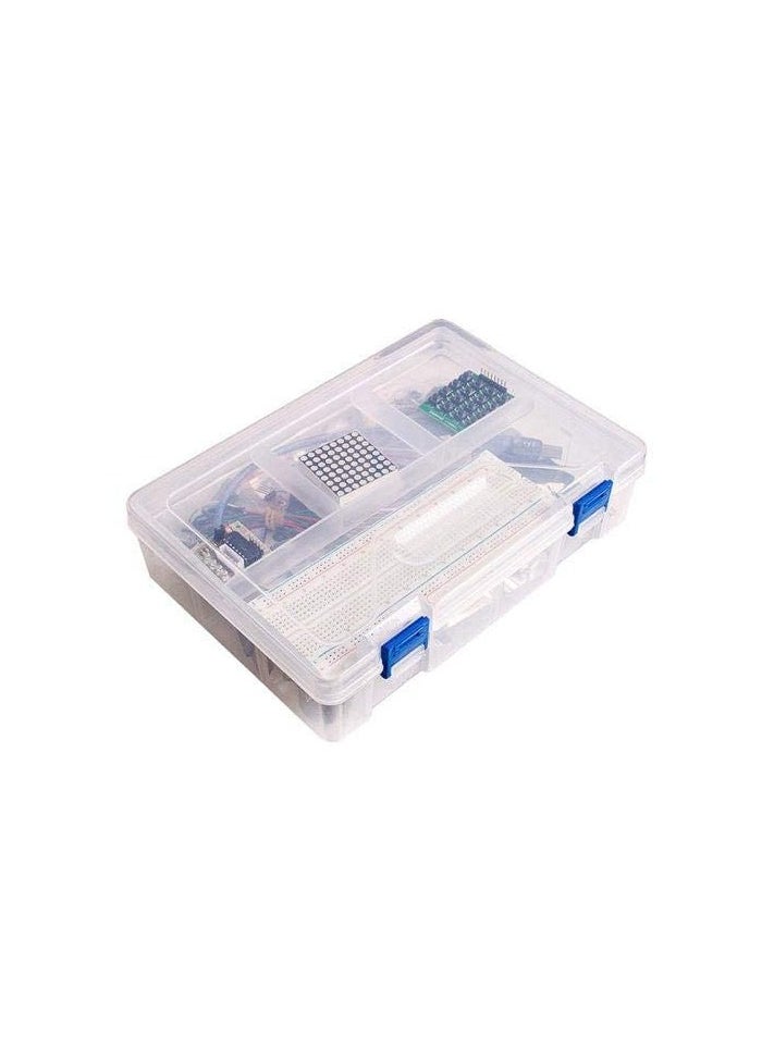 Arduino - Arduino UNO R3 Learning Starter Kit – Upgraded Version with Comprehensive Components for Beginners and DIY Projects - Image 1