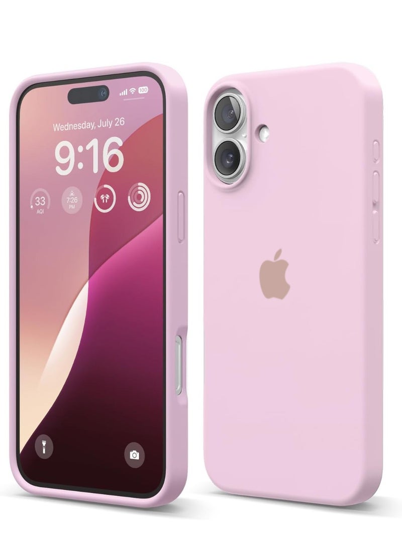 X-level iPhone 16 Plus Liquid Silicone Case Cover,Full Body Protection, Shockproof, Slim, Anti-Scratch Soft Microfiber Lining,Slim Protective Back Cover with Comfortable Hold Touch Feeling and Anti-fingerprint - Image 1