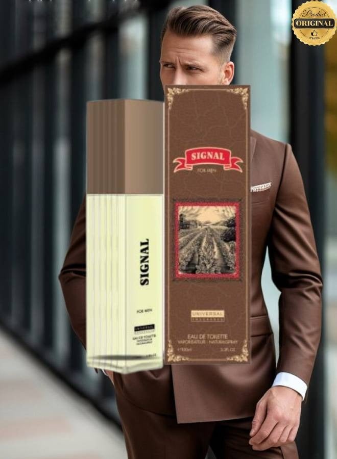 Uf 9 Pieces Signal For Men Perfume EDT 100ML - Image 2