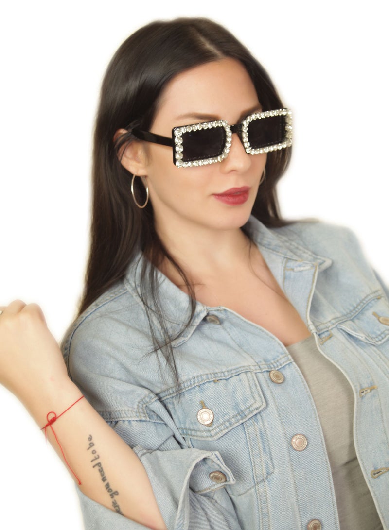 Gentlemen's Crib Fashion shiny sunglasses for women polarized UV 400  - Image 3