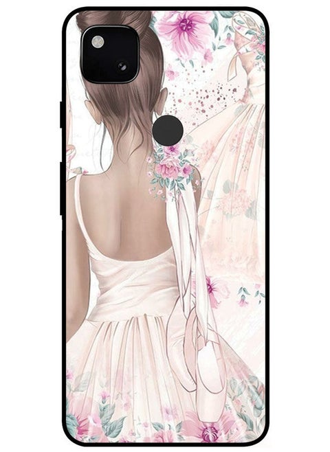 Protective Case Cover For Google Pixel 4A Smart Series Printed Protective Case Cover for Google Pixel 4A Child Girl