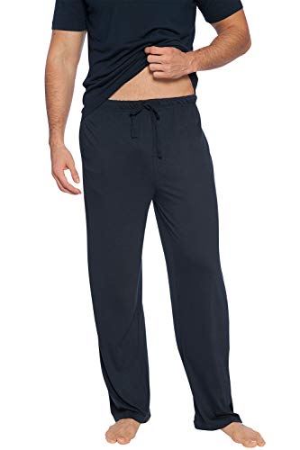 Intimo Men's Soft Knit Pant, Navy, Medium - Image 5