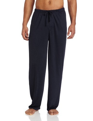 Intimo Men's Soft Knit Pant, Navy, Medium - Image 4
