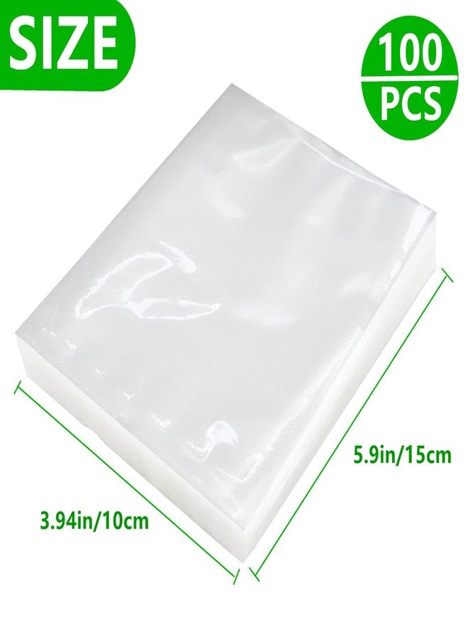 ANTFEES Vacuum Sealer Bags for Food Saver, 100 Quart 4" x 6" Commercial Grade PreCut Bag, Food Vac Bags for Storage, Meal Prep or Sous Vide - Image 2