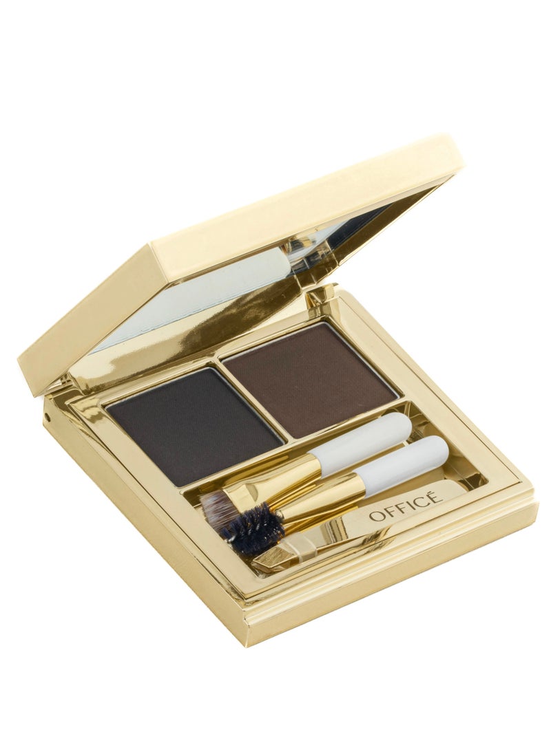 OFFICE MAKEUP Office Spotlight Pro Sculpting Brow Palette HM01  - Image 1