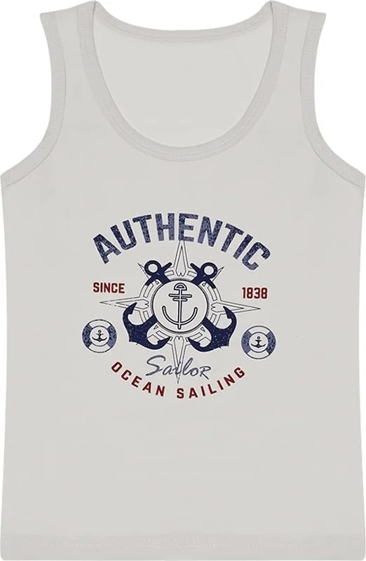 دونيلا 5 Color Printed Boy Undershirt - 77711283B
