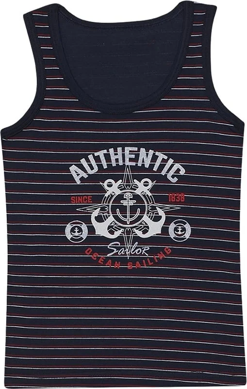 دونيلا 5 Color Printed Boy Undershirt - 77711283B