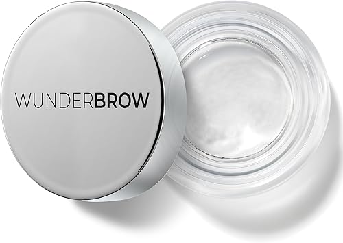 Wunderbrow جل حواجب وندر براو Fix It الشفاف بتأثير التثبيت طويل الأمد يشمل فرشاة مزدوجة الطرف نباتي وخالي من القسوة - Image 1