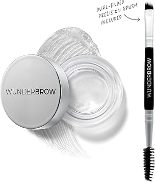 Wunderbrow جل حواجب وندر براو Fix It الشفاف بتأثير التثبيت طويل الأمد يشمل فرشاة مزدوجة الطرف نباتي وخالي من القسوة - Image 4