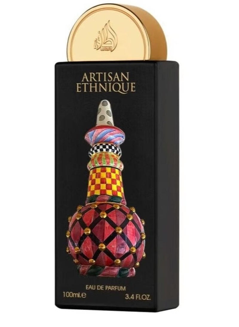 لطافة برايد أرتيزان إثنيك أو دي بارفان للجنسين - 100 مل | عطر العنبر الحلو الغورماند الساحر - Image 2