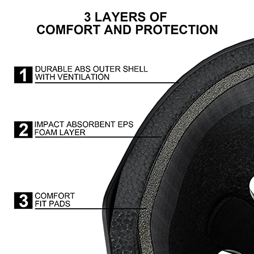 67i Bike Helmet for Adults Scooter Skateboard Helmet Cycling Bicycle Helmets for Men Women Youth Lightweight Adjustable for Multi-Sports Skateboarding with 11 Vents (L, Black) - Image 5