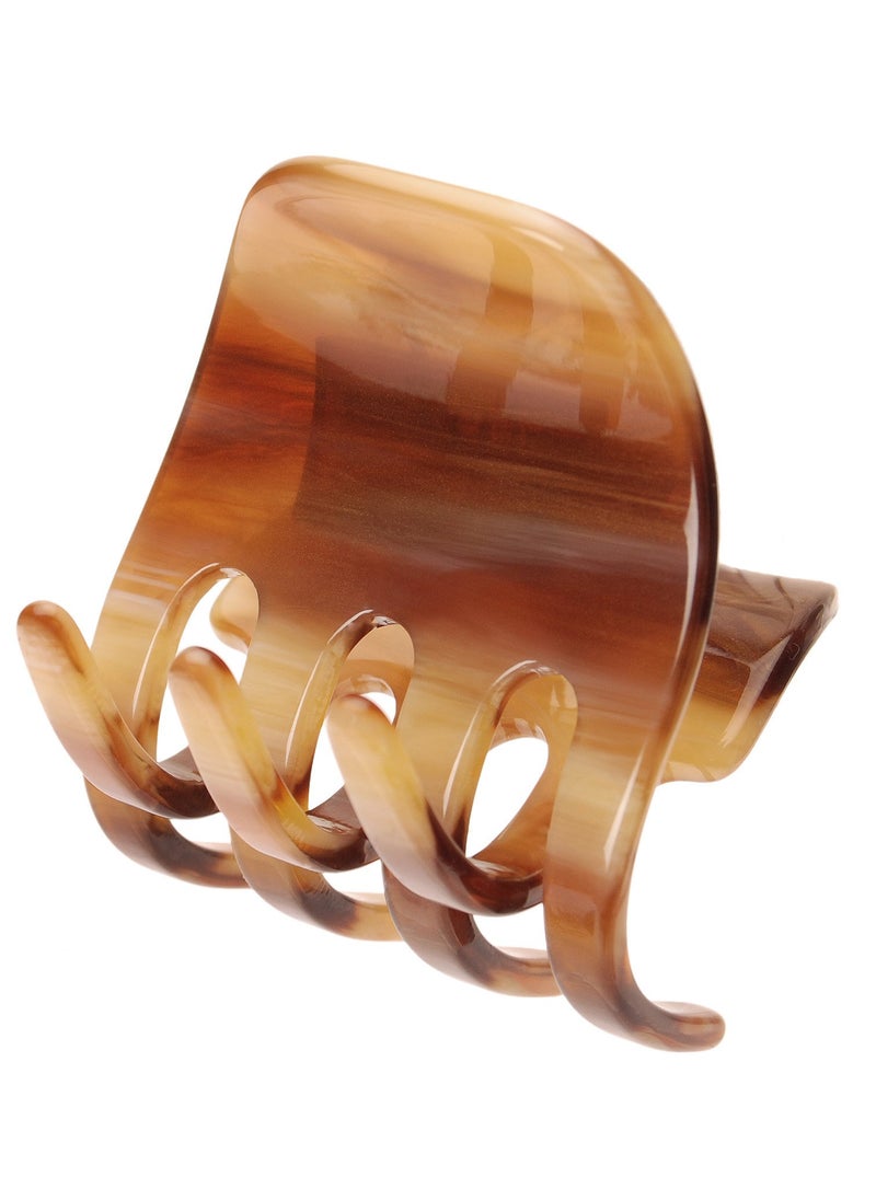 France Luxe France Luxe Medium Gallery Jaw - Caramel Horn 