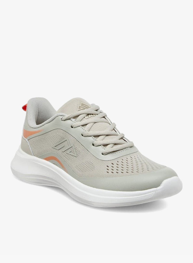 شو اكسبرس حذاء رياضي بنقوش مع إغلاق برباط ولسان سحب - Image 2