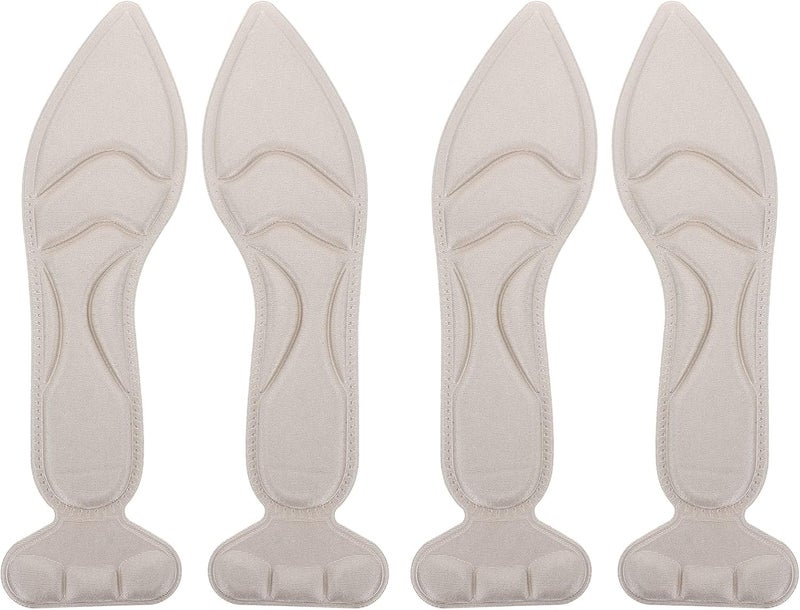 cheekyglo Sponge Insoles 2 Pairs of Shoe Insert Insoles Sponge Shoe Pads Soft Inserts Shoes Pads for Men and Women 29. 5cm* 9cm* 0. 8cm Foot Care Protector - Image 2