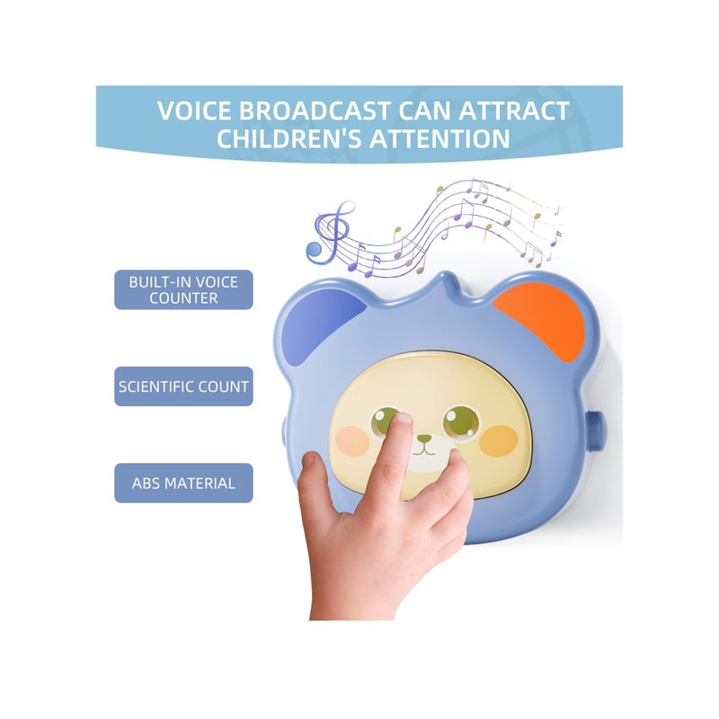 SOLARAE Basketball Hoop Wall Mounted,Mini Basketball Hoop for Toddlers Boys Age 3-5, Adjustable Height, Voice Touch High Jump Counter for Kids, Space-Saving,Toddler Toys Age 4-7, Birthday Gifts for Boys 4-6 - Image 4