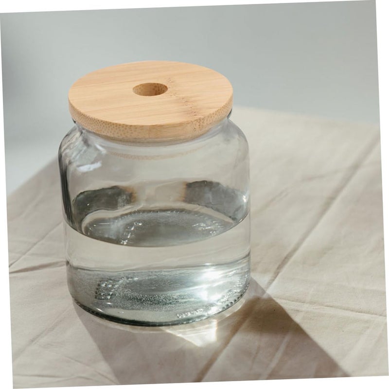 8pcs Jar Lids for Glass Jars Wide Mouth Replacement Wooden Sealing Covers 70mm Sturdy Lids Kitchen Storage - Image 4