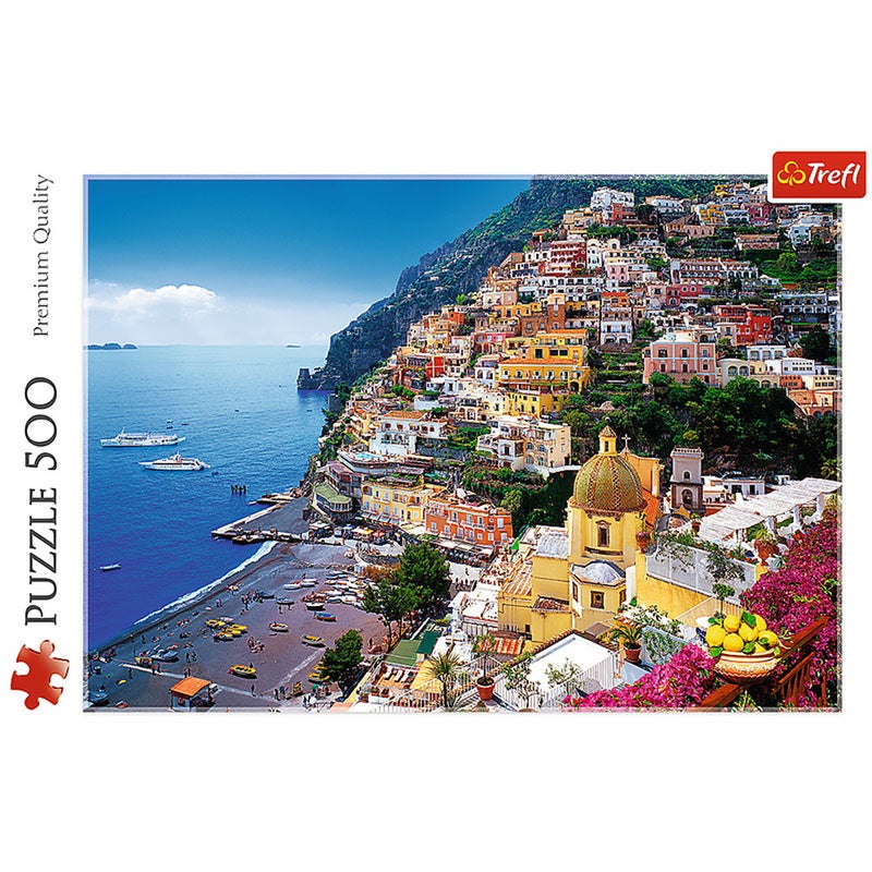 Trefl - Positano Amalphi Coast Italy Puzzle 500 Pieces - 37145 - Image 2