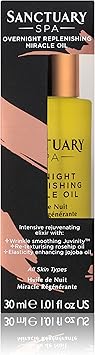 Sanctuary Spa Facial Oil Overnight Replenishing Miracle Face Oil 30ml - Image 1