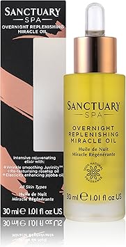 Sanctuary Spa Facial Oil Overnight Replenishing Miracle Face Oil 30ml - Image 2
