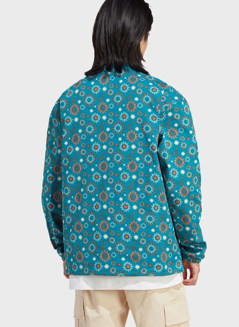 adidas Originals Adventure Nature Awakening Aop Windbreaker Jacket