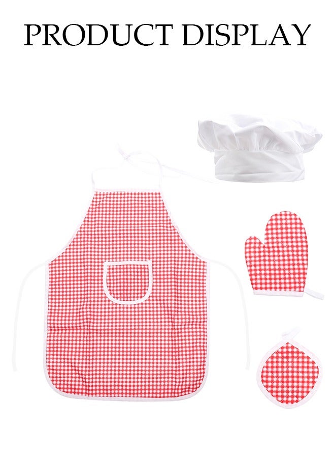 DUNISO 20 Pcs Kids Cooking and Baking Set, Children's Chef Set, with Apron, Hat, and Cooking Utensils, Suitable for Boys and Girls Aged 3 to12  - Image 4