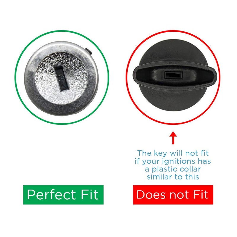 Keyless2Go Replacement for New Keyless Entry Remote Key Select Ford Escape Expedition Explorer Focus Fusion Lincoln Town Car and Other Vehicles That Use OUC6000022 164-R7040 - Image 5