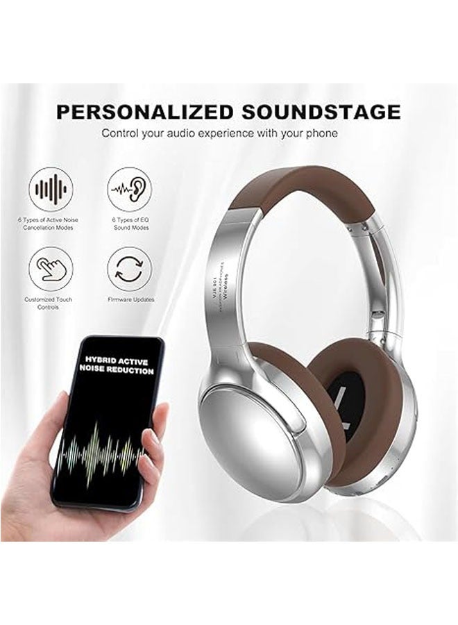 general VJE901 Retro Metal Over-Ear Bluetooth Headset Sports Wireless Mobile Phone Call Noise Cancelling Headphones - Image 3