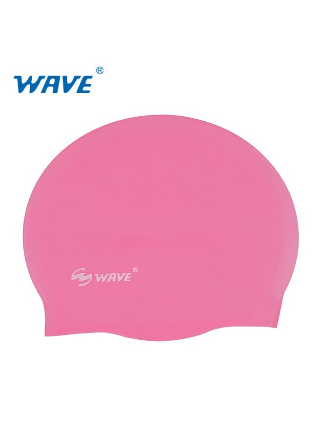 قبعة سباحة سيليكون احترافية للبالغين والأطفال، للرجال والنساء، مقاومة للماء، للشعر الطويل