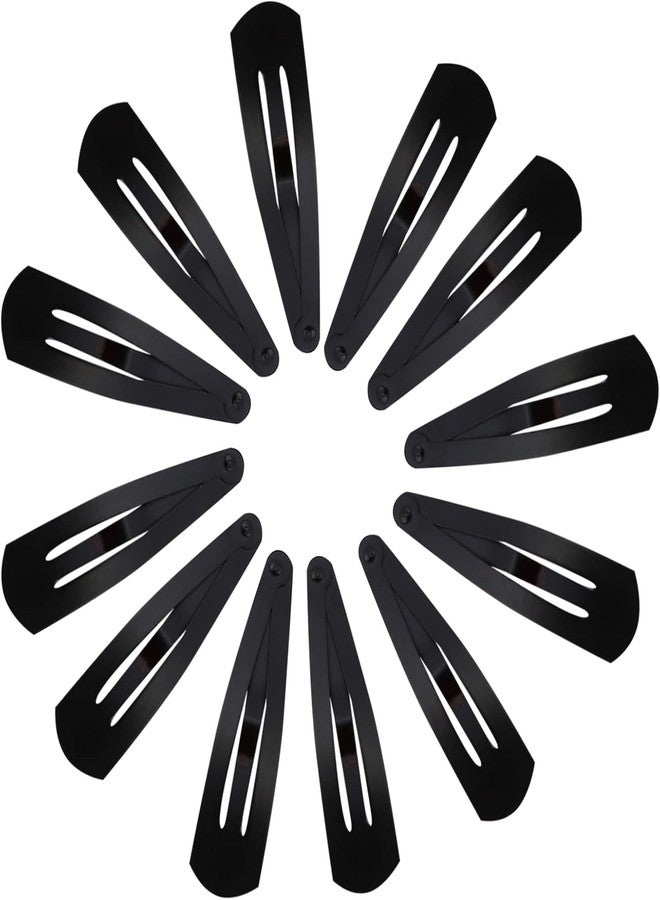 Accessorize Kingdom Tic Tac Hair Clips Hair Accessories for Women and Girls (Matte Black, Baby-2 (Pack of-2) 24pcs) - Image 2