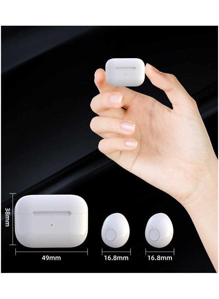 Mini Sleeping Earbuds Stereo In-Ear Headphones Noise Reduction Long Standby Earphones Invisibility Sleep Headset - Image 4