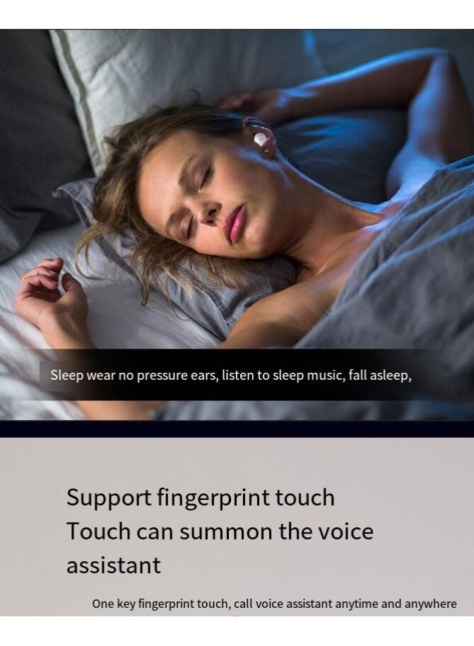 Mini Sleeping Earbuds Stereo In-Ear Headphones Noise Reduction Long Standby Earphones Invisibility Sleep Headset - Image 5
